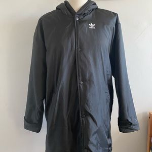 Adidas fleece lined coat